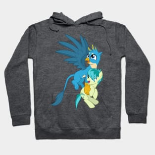 Gallus carrying Sandbar Hoodie